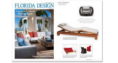 Florida Design features the Nest Armchair
