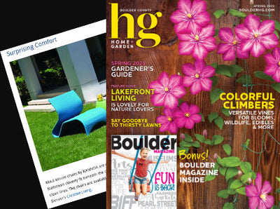 KANNOA's Maui Chair featured at HG Magazine