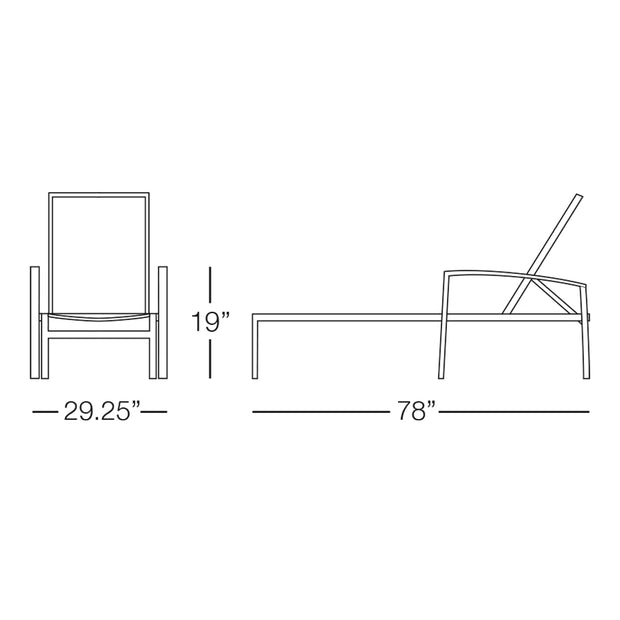 Dominica Chaise Lounge