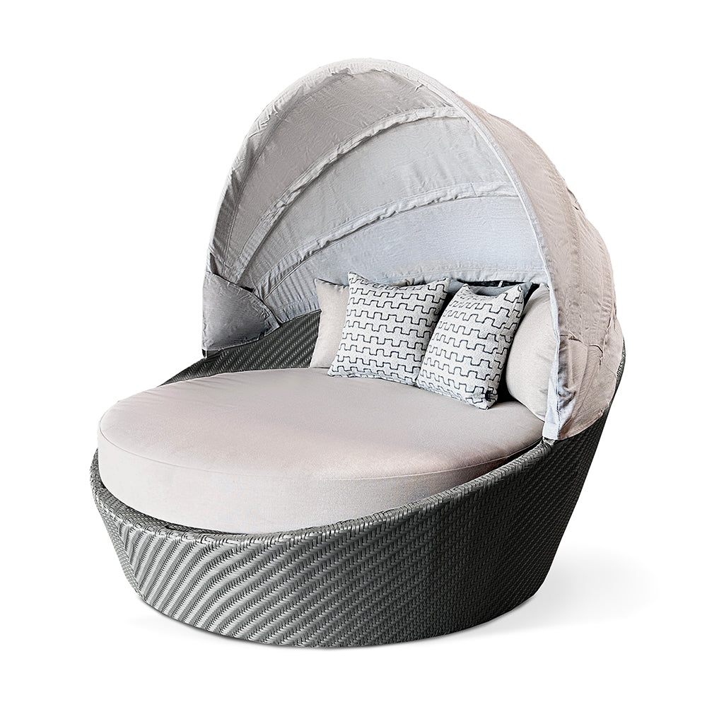Hallo Round Daybed with Canopy – KANNOA | Commercial and