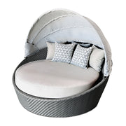 Hallo Round Daybed with Canopy