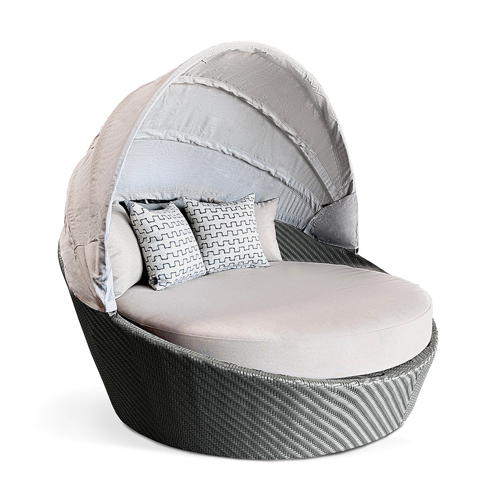 Hallo Round Daybed with Canopy – KANNOA | Commercial and