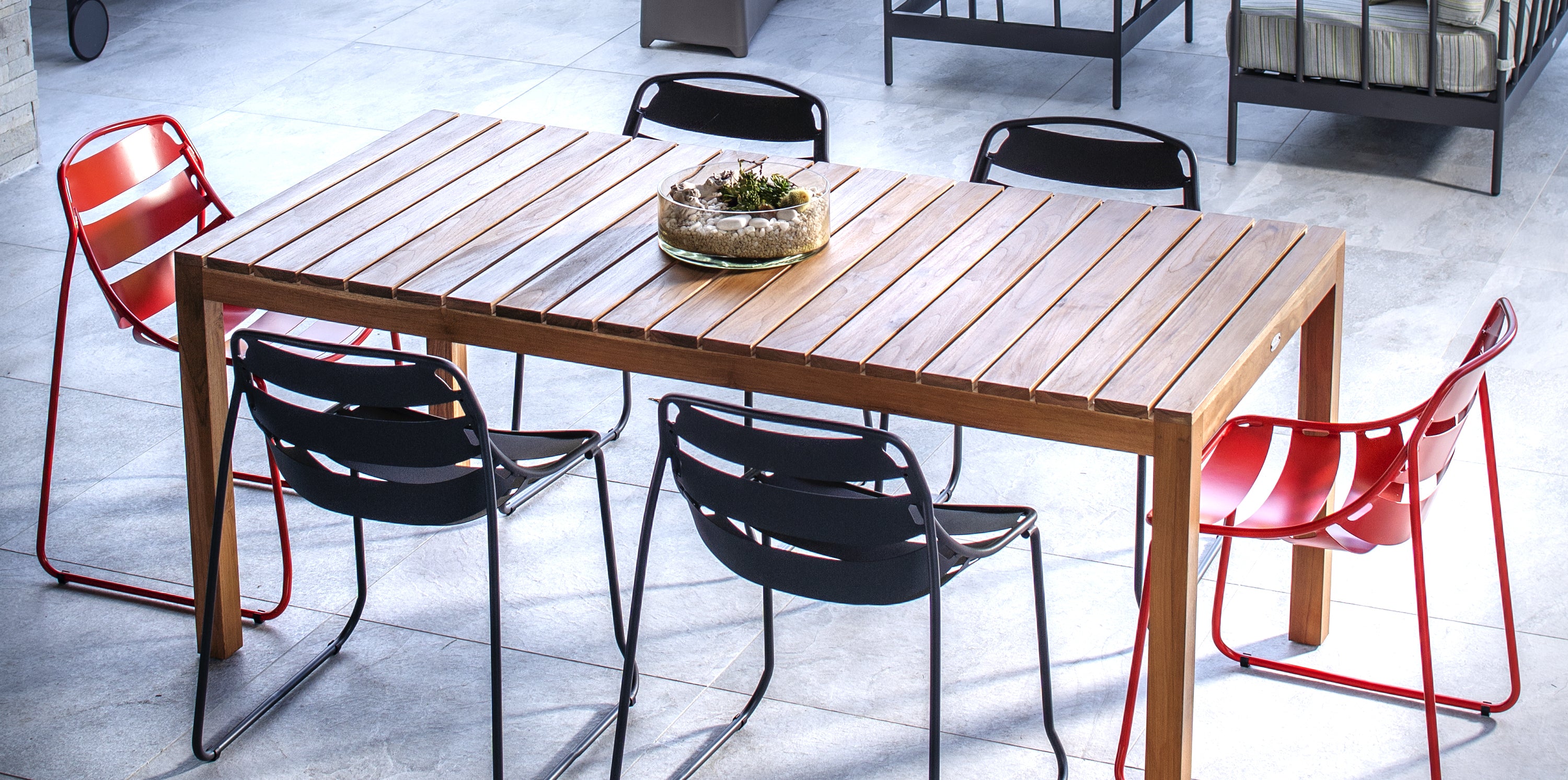 Ellie Dining Chair - Ruby Red – KANNOA | Commercial and