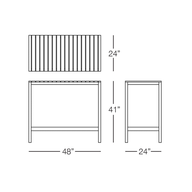 Cali Bar Table