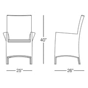 Marbella Dining Chair with Arms