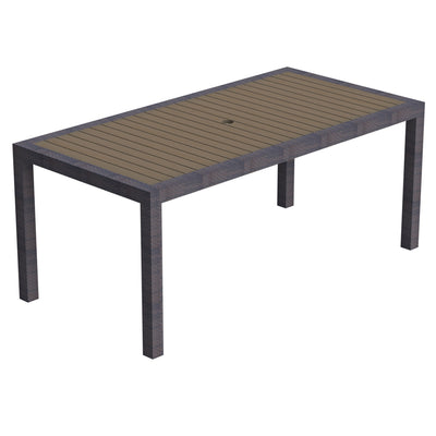 Marbella Rectangle Dining Table with Alumiwood Top