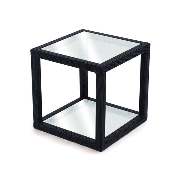 Margarita Side Table with Frosted Glass Top