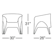 Orbit Armchair