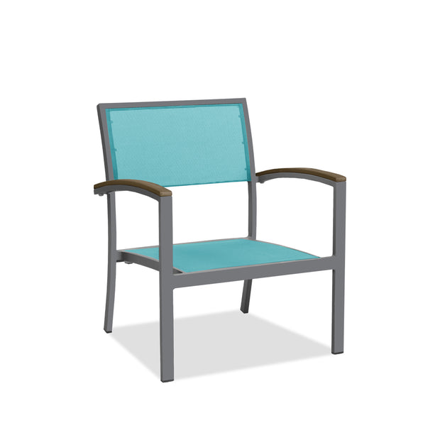 Saint Lucia Armchair - Slate Gray