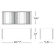 Martinique Dining Table