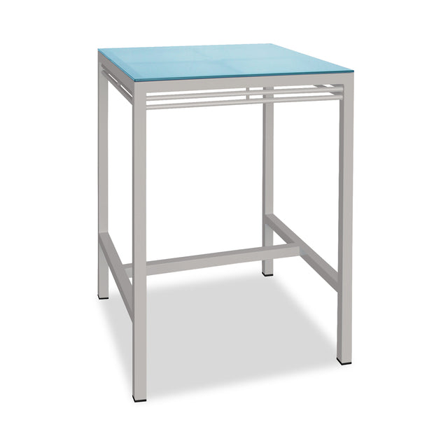 Toledo Square Bar Table - Agate Gray